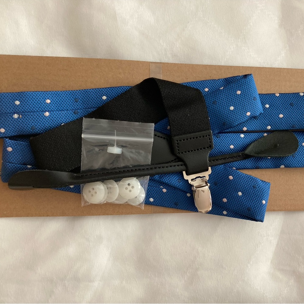 Trafalgar Navy Suspenders - Picture 3 of 5